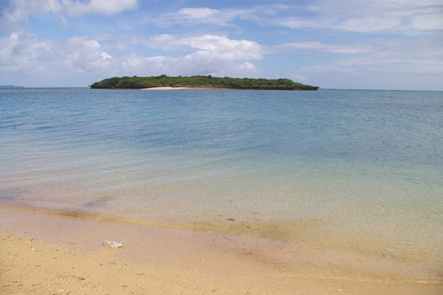 アフ島　ヤジリ浜